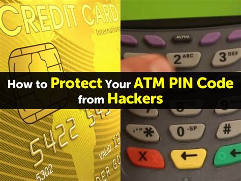 How To Protect Your Atm Pin Code From Hackers