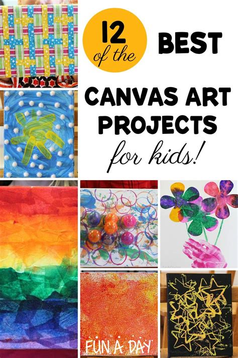 Canvas Art Ideas For Kids To Make Collaborative Art Projects For Kids