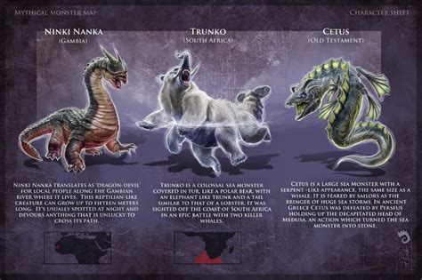 Monsters — Mythical Monsters | Criaturas mitológicas ...