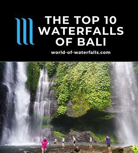Top Best Waterfalls In Bali How To Visit Them World Of Waterfalls