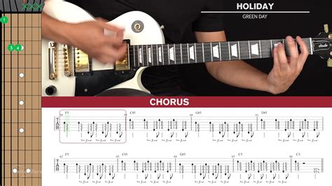 Holiday Guitar Cover Green Day 🎸tabs Chords Youtube