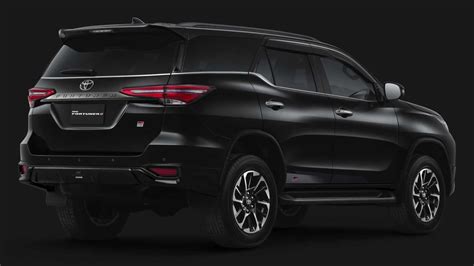 Toyota Fortuner Gr Sport Debuts As Body On Frame Rear Wheel Drive Suv