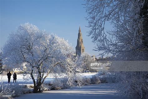 The Georgian Town Of Stamford In Winter High Res Stock Photo Getty Images