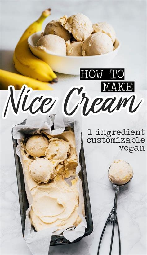 The Ultimate Guide To Banana Nice Cream Recipe Banana Nice Cream