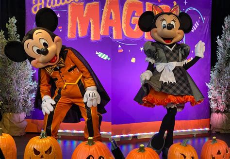Mickey Mouse And Minnie Mouse Debut New Halloween Out
