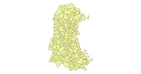 Mapa De Palencia Provincias Municipios Turístico Y Carreteras De