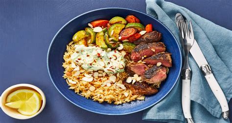 See more ideas about cooking recipes, recipes, middle eastern recipes. Middle Eastern Steak & Rice Pilaf Recipe | HelloFresh ...