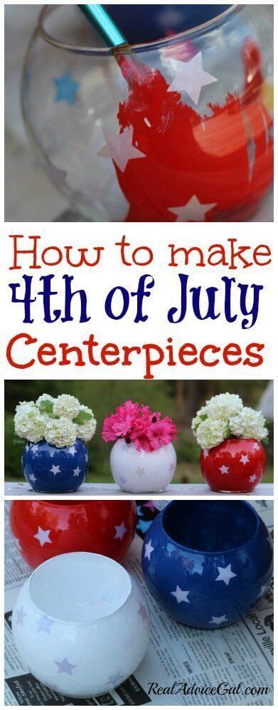 These Fourth Of July Decorations Centerpieces Are So Easy To Make And