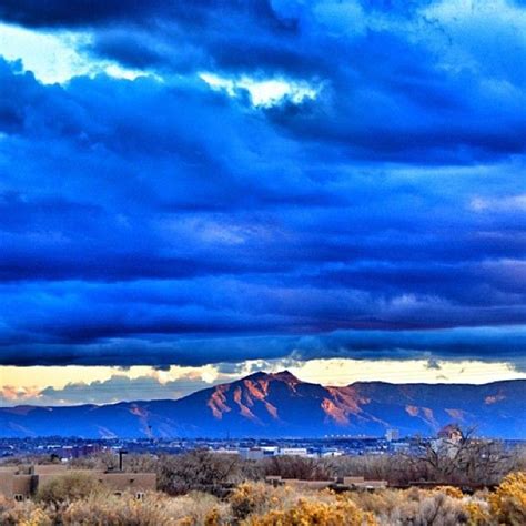 Photo Of Albuquerque New Mexico Looking East To The Sandia Mtns