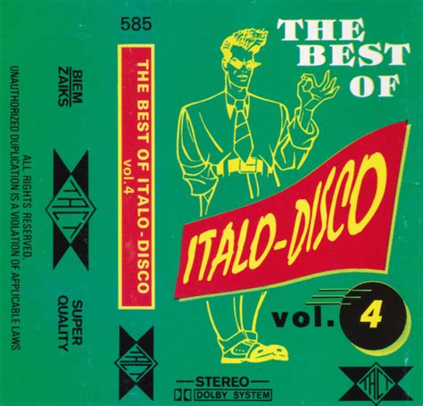 The Best Of Italo Disco Vol 4 Cassette Discogs
