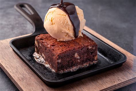 Sizzling Hot Brownie With Icecream Foodlands Restaurant