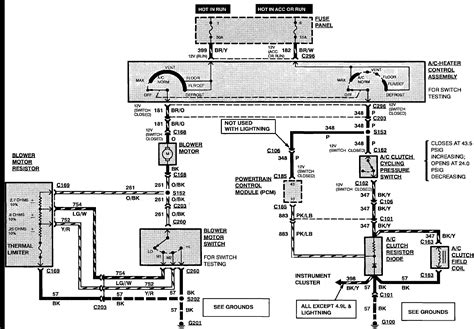 A first check out a circuit representation may be complicated, yet if you can read a train map, you can read schematics. What operates the clutch on the air conditioner compressor on a 1993 Ford F150?