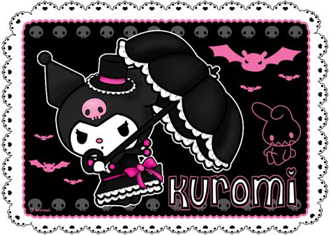 kuromi fan art kuromi hello kitty cartoon hello kitty art hello kitty halloween