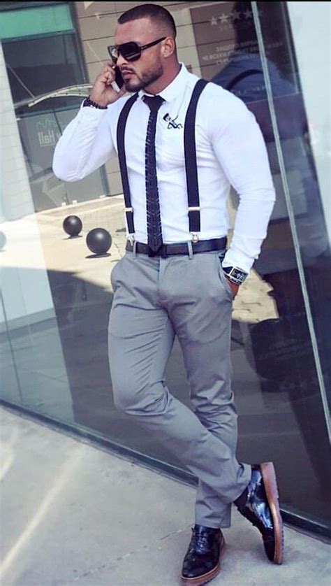 Pin By Arek Arek On Habilles Suspenders Fashion Well Dressed Men