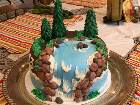 gamma susie s this n that waterfall outdoor cake