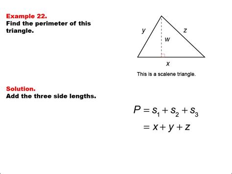 Math Example Area And Perimeter Of Triangles Example 22 Media4math