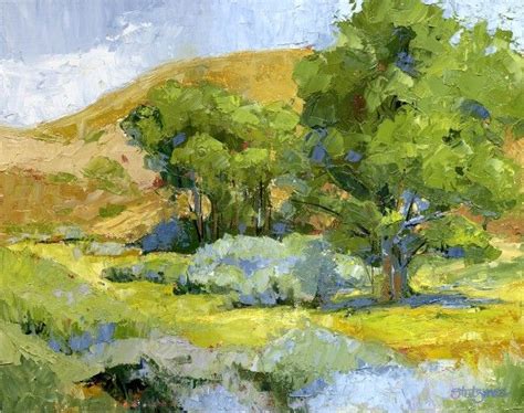 Landscape Oil Paintings By Artist Jeannette Stutzman Summer Landscape