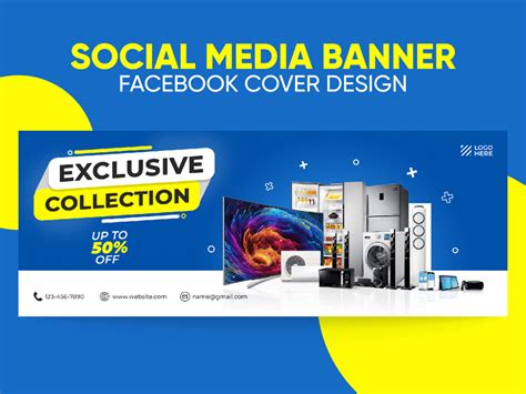Gadget And Electronics Product Facebook Cover Design By Emamul Hossen On