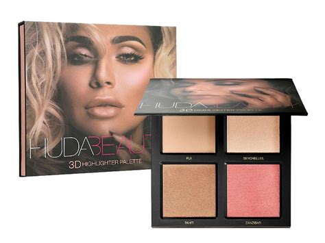 Huda Beauty 3d Highlighter Palette Pink Sand Edition Blissme