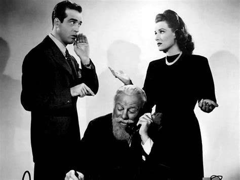 With John Payne And Edmund Gwenn In Miracle On 34th Street 1947