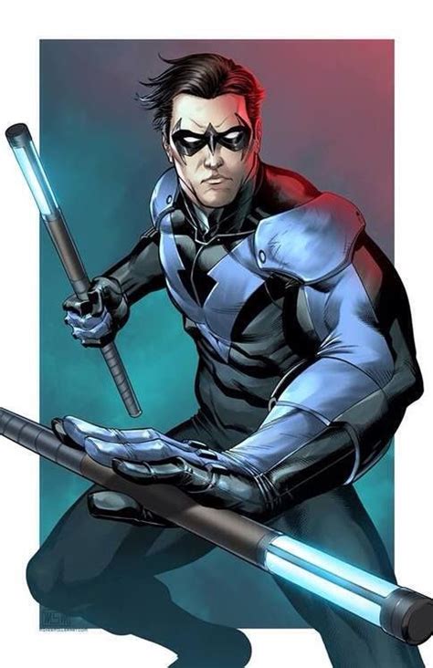 Nightwing Nightwing Dc Comics Characters Superhero