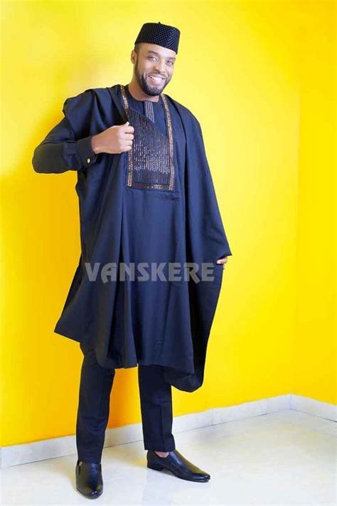 19 Blue Nigerian Native Styles For Male That Are Trending Couture