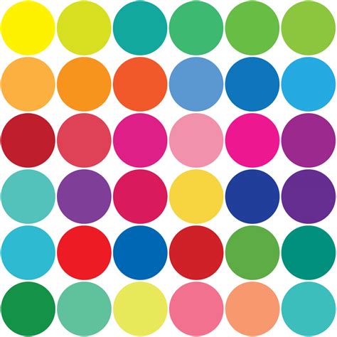 Rainbow Polka Dot Wallpaper Clipart Best
