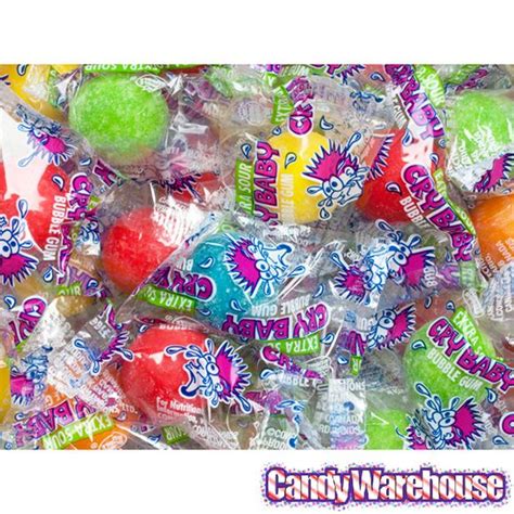 Cry Baby Extra Sour Gumballs 240 Piece Tub Sour