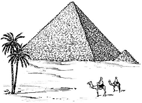 Desenho De Pirâmide Egípcia Para Colorir Tudodesenhos