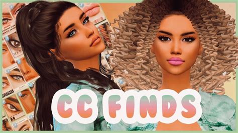 Skin Makeup Hair Cc Finds Female Cc Folder L Sims 4 Mods Pack Free