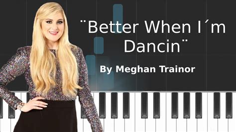 Meghan Trainor Better When Im Dancin Piano Tutorial Chords How To Play Cover
