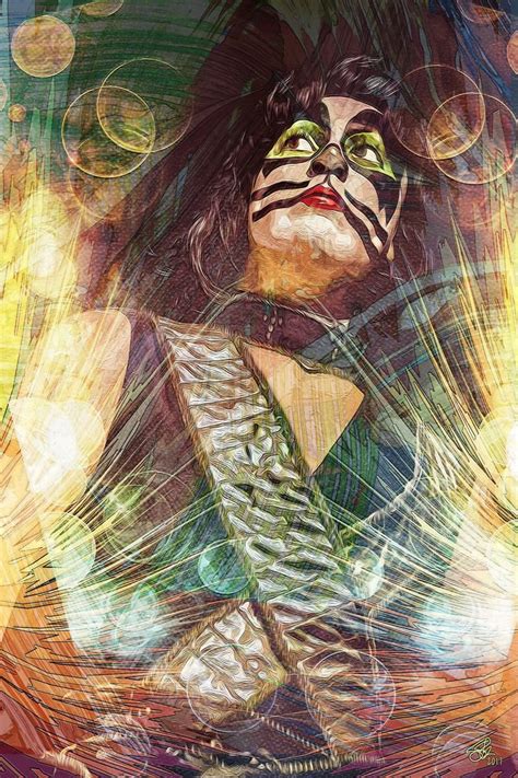 Kiss with peter criss, recorded sixteen albums, sold forty million records, and enjoyed sales of up to $100 million dollars a year worth of q. THE CAT MAN.....PETER CRISS by Stephen Slack | Artfinder