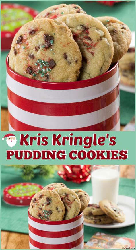 5.0 из 5 звездоч., исходя из 3 оценки(ок) товара(3). Kris Kringle's Pudding Cookies | Recipe | Pudding cookies, Holiday cookie recipes, Snack treat