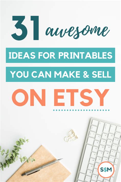 31 Popular Printables To Make And Sell On Etsy Etsy Printables Making