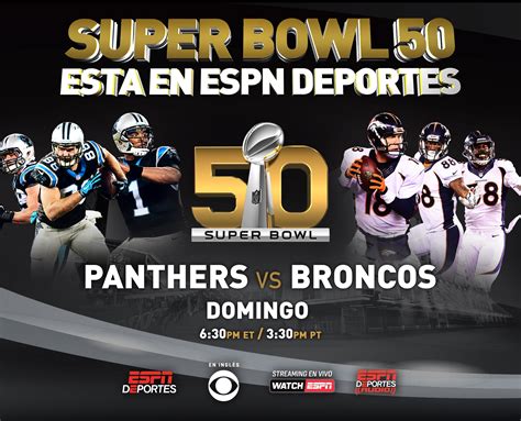SB 50: ESPN Deportes serving ESPN's Hispanic NFL fans in English and Español - ESPN Front Row