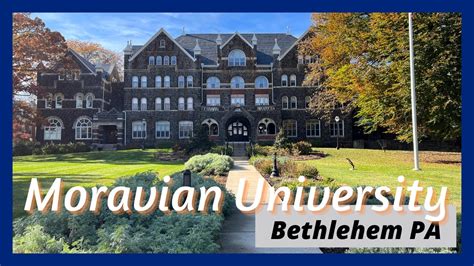 Moravian University Bethlehem Pa Youtube