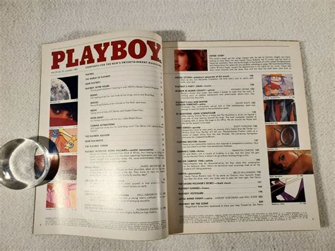 Playboy Magazine October 1982 Playmate Marianne Gravatte Tanya