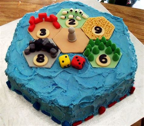 Settlers Of Catan Birthday Cake Catan Cake Cake Board Game Cake