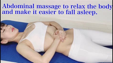 Abdominal Massage For Relax Youtube