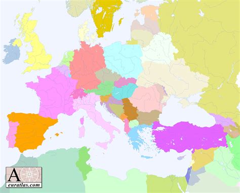 Euratlas-Info Member's Area: Europe Countries