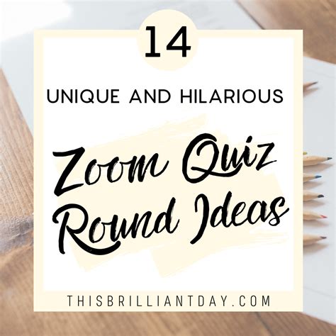Check spelling or type a new query. 14 Unique and Hilarious Zoom Quiz Round Ideas - This ...