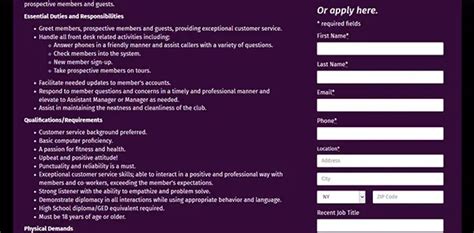Planet Fitness Job Application And Careers
