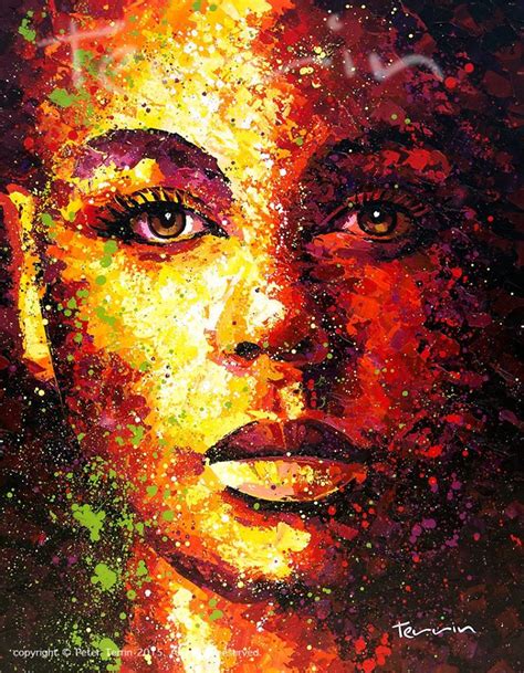 Face Oil Painting Acrylic Portrait Painting Angel Painting Abstract