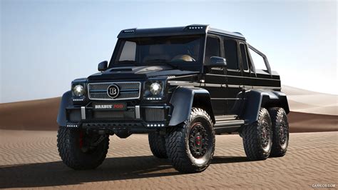 Brabus B63s 700 6x6 Based On Mercedes Benz G63 Amg 6x6 2013my Front