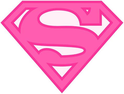 Superman Logo Pink Clipart Best