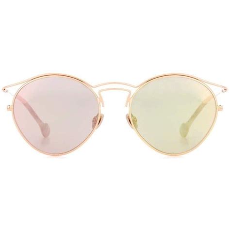 Dior Sunglasses Diororigins1 Round Sunglasses 450 Liked On Polyvore
