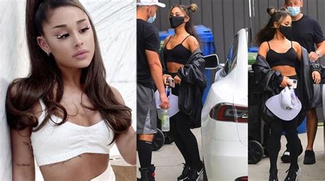 Ariana Grande Flaunts Her Toned Abs After A Workout In La