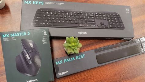 Logitech Mx Master 3 And Mx Keys Advanced Wireless Mouse And Keyboard