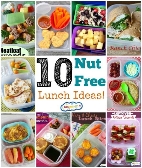 10 Nut Free School Lunch Ideas