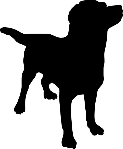 Clipart Dog Silhouette